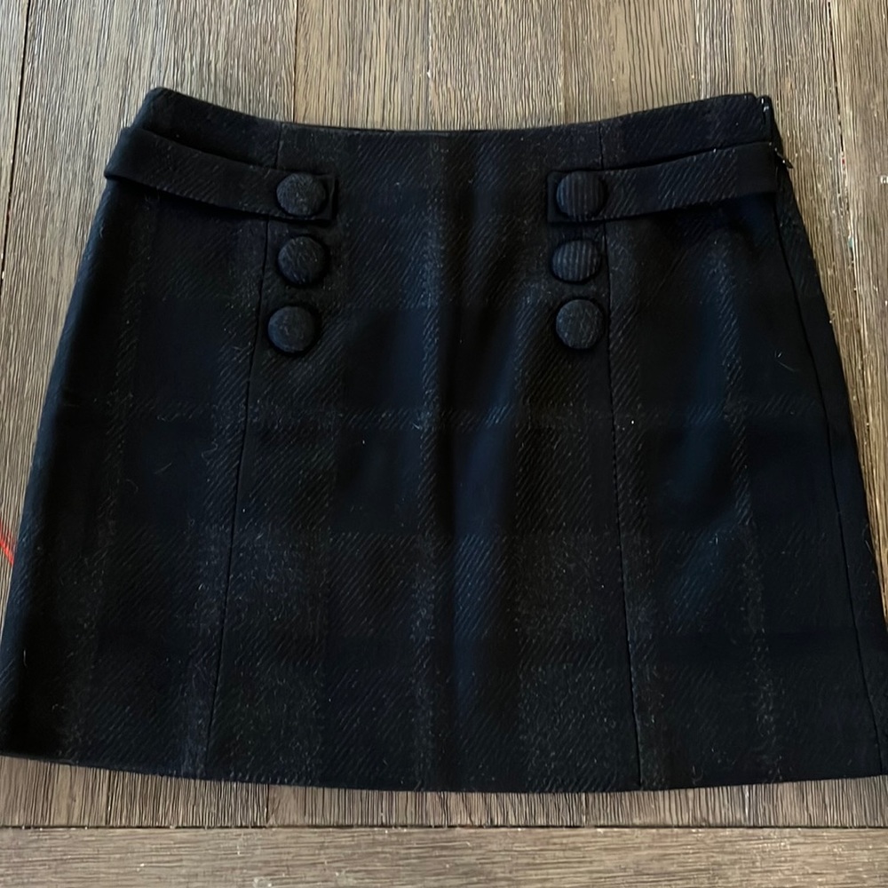 JCrew Wool Blend Mini Skirt